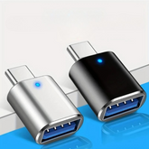 USB 3.0 to USB-C OTG Adapter with LED Indicator